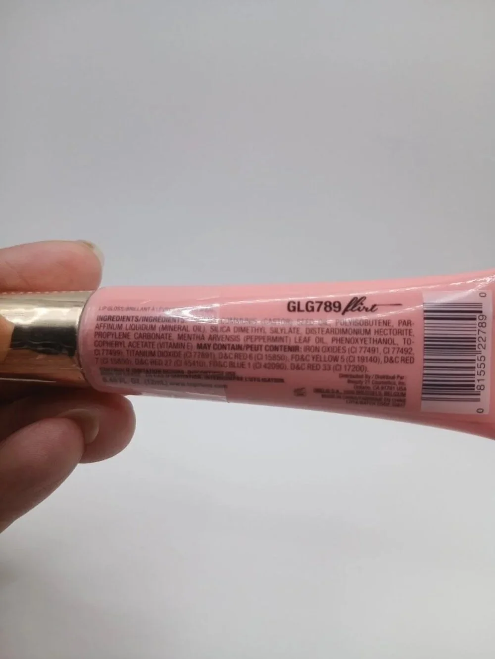 L.A. Colors Glazed Lip Paint, Shade GLG789 Flirt